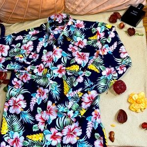 Hawaiian style man shirt